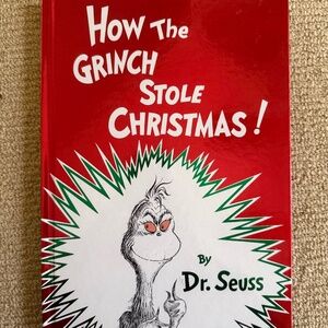 NEW The Grinch Who Stole Christmas Book Dr. Seuss